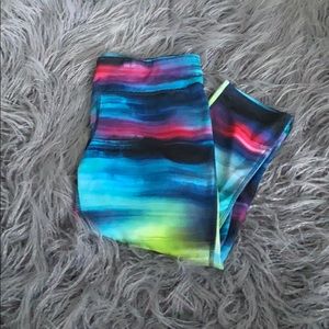 Woman’s Multicolored Xersion Yoga Pants// size s